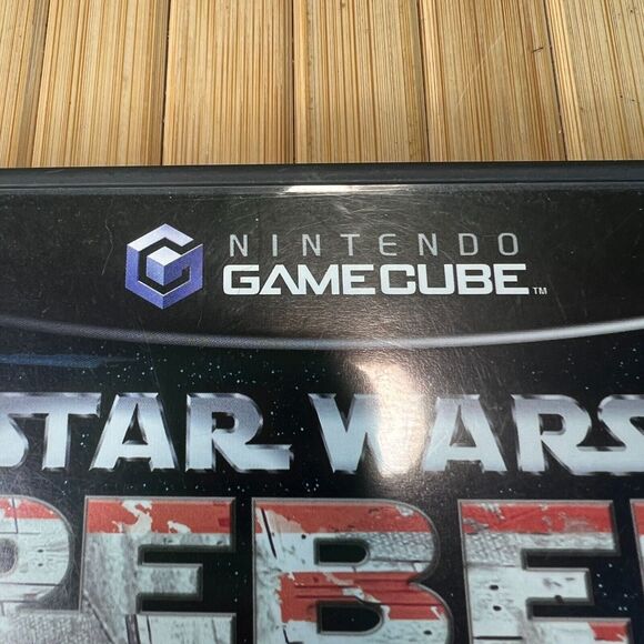 Nintendo Gamecube LucasArts Star Wars Rebel Strike Video Game Case Manual - Picture 8 of 8